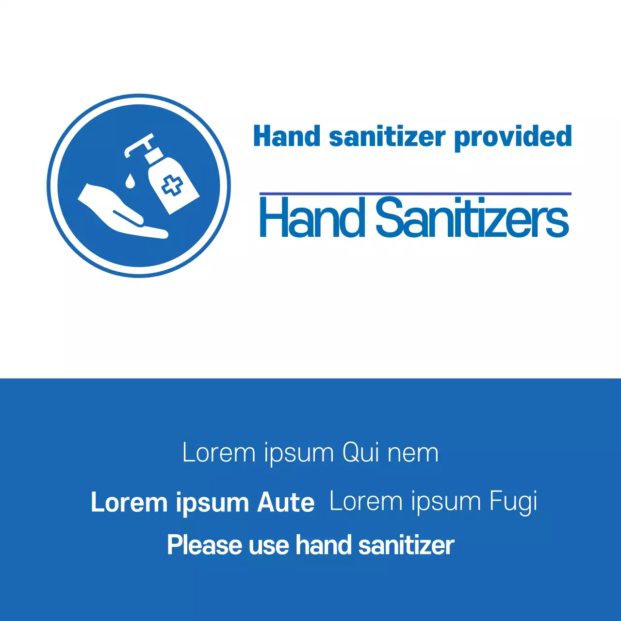 blue red illustration corona prevention disinfection