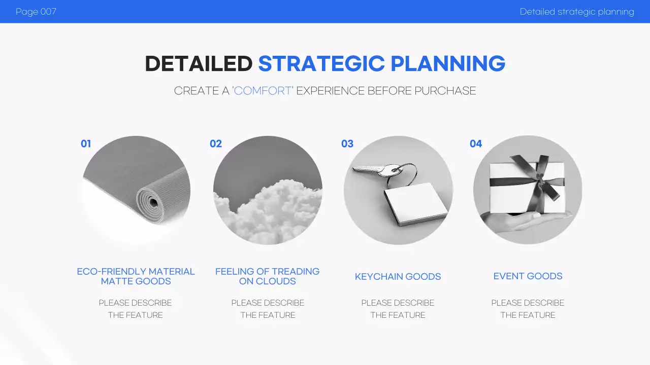 Blue Modern Sneaker Promotion Plan Presentation