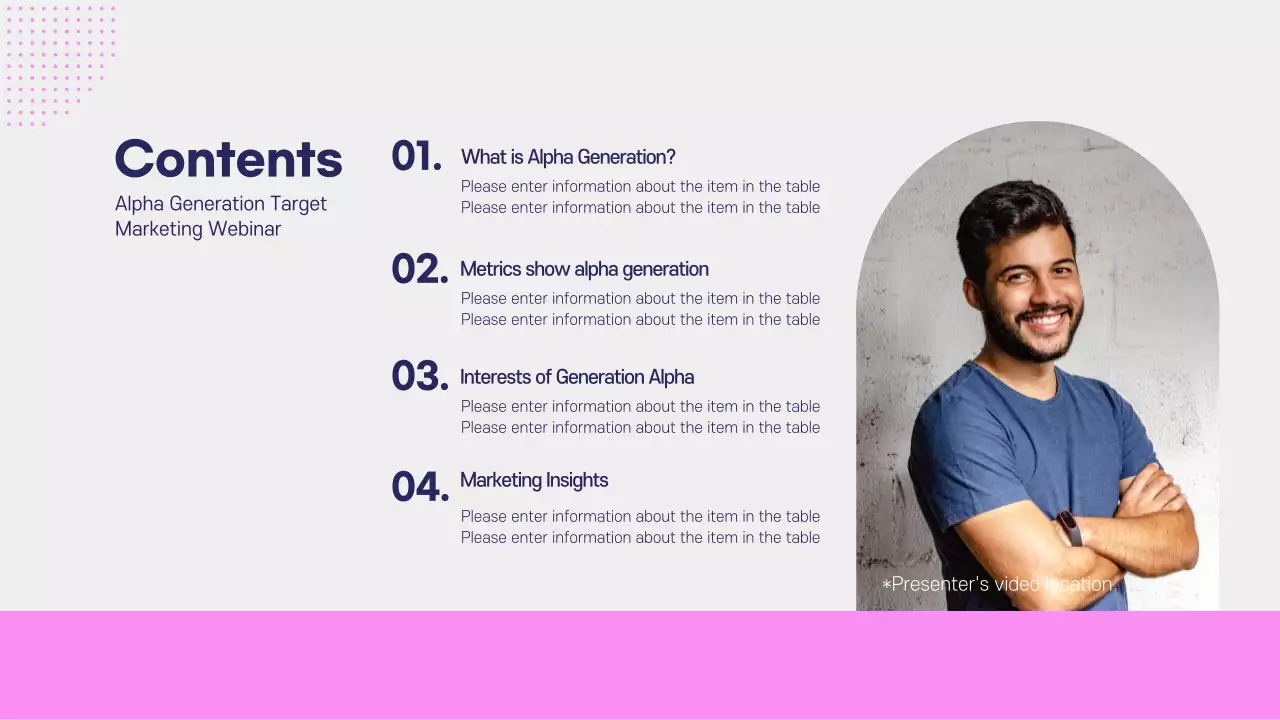 Blue Modern Marketing Webinar Presentation