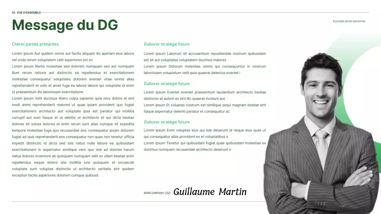 Le rapport ESG d'Ecoconcept en vert