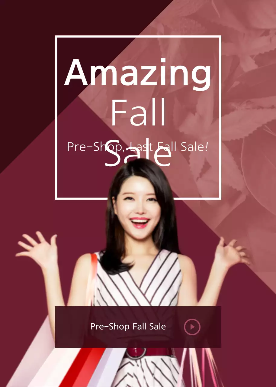 Penjualan musim gugur yang luar biasa