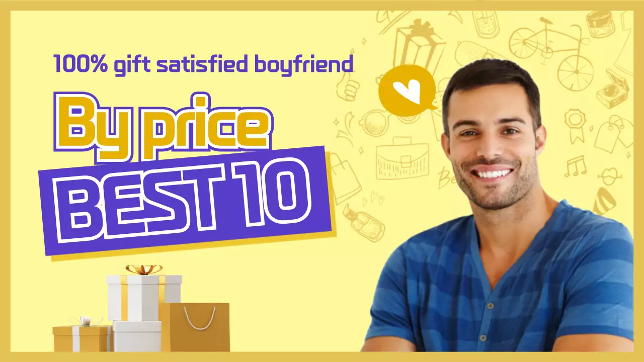 Yellow Trendy Gift Promotion YouTube Thumbnail