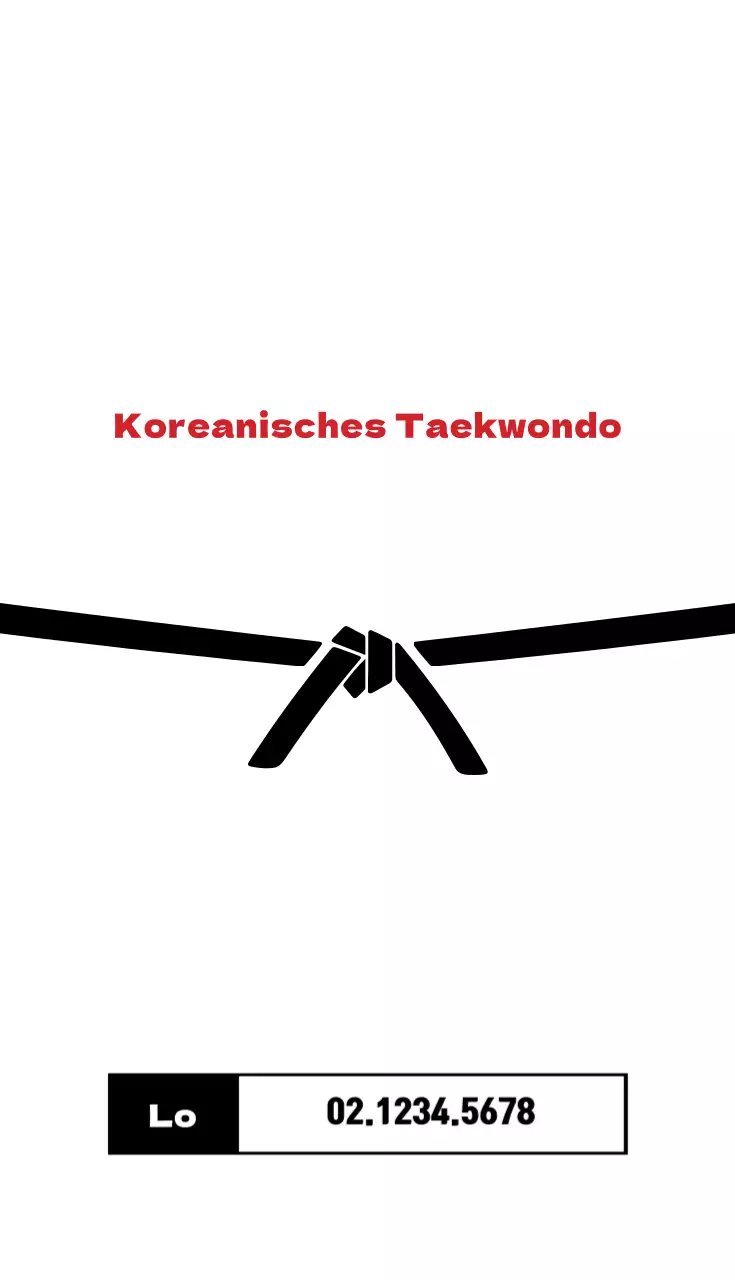Koreanisches Taekwondo