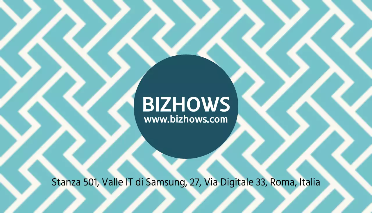 Biglietti da visita aziendali