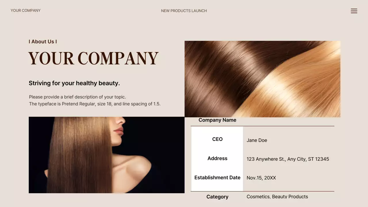 Green Rustic Hair Promotion Presentation