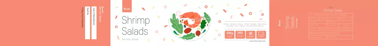 Salad Udang Bersih Pastel