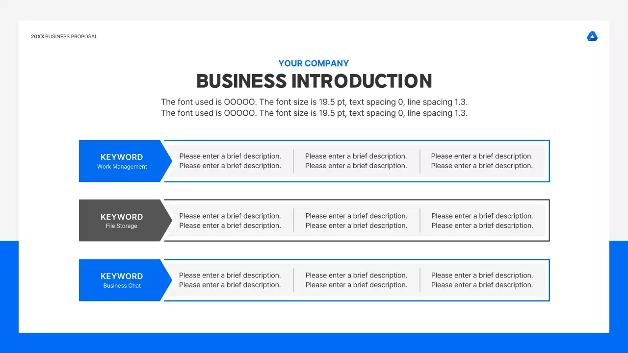 Blue Professional Business Presentation
