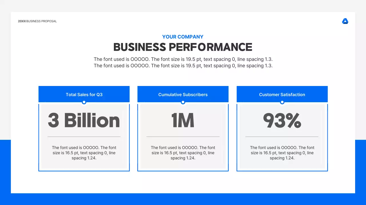 Blue Professional Business Presentation