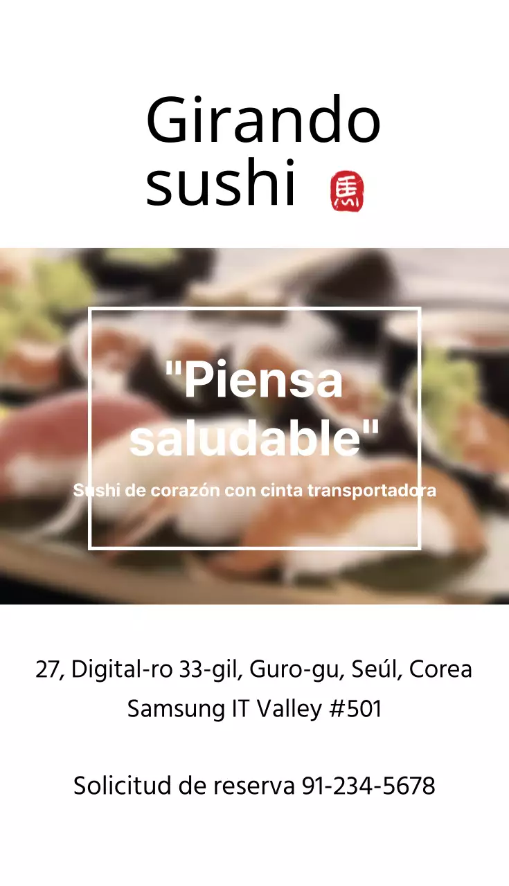 Sushi giratorio