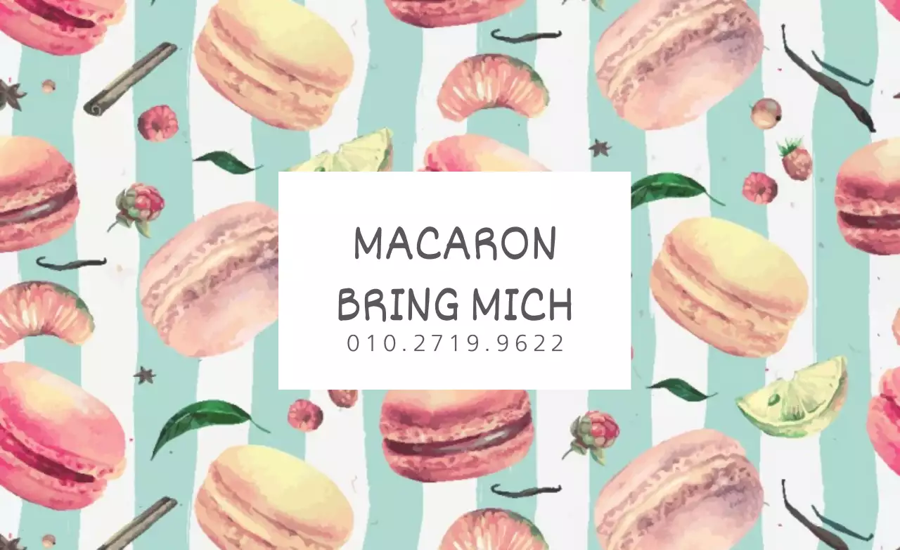 MACARON BRINGEN MICH