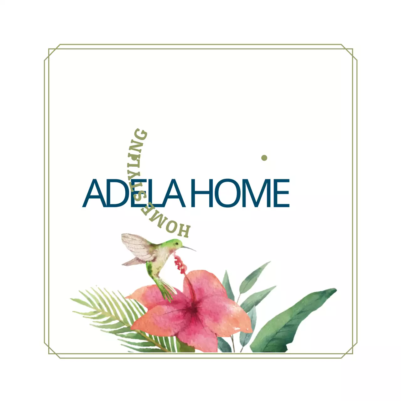 Green Botanical Home Promotion Banner