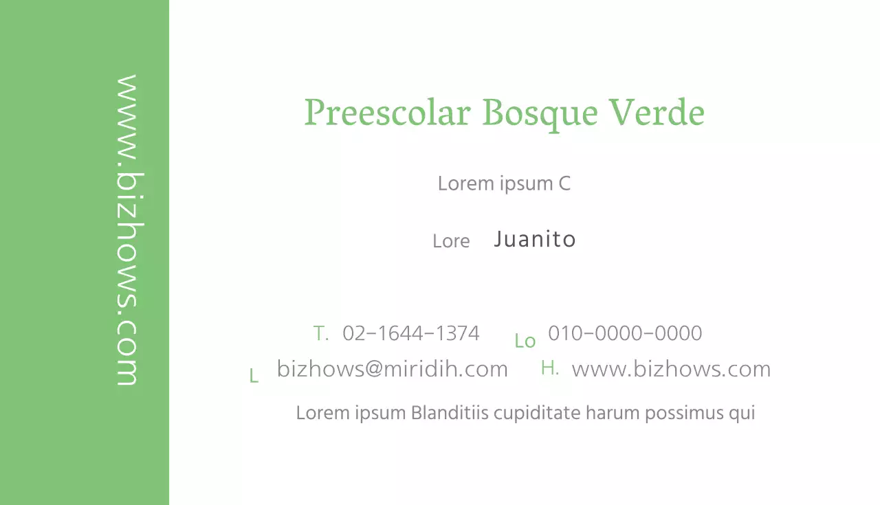 Jardín de infancia Green Forest