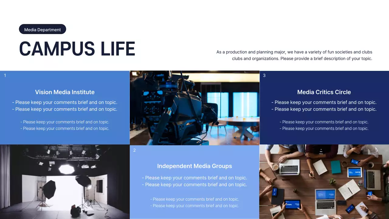 Blue Professional Mentorship Presentation