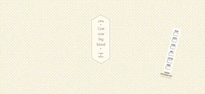 Simple pattern in light yellow and brown for a concept cafe