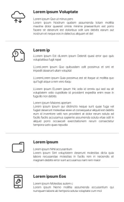 Black Minimal Information Document Banner