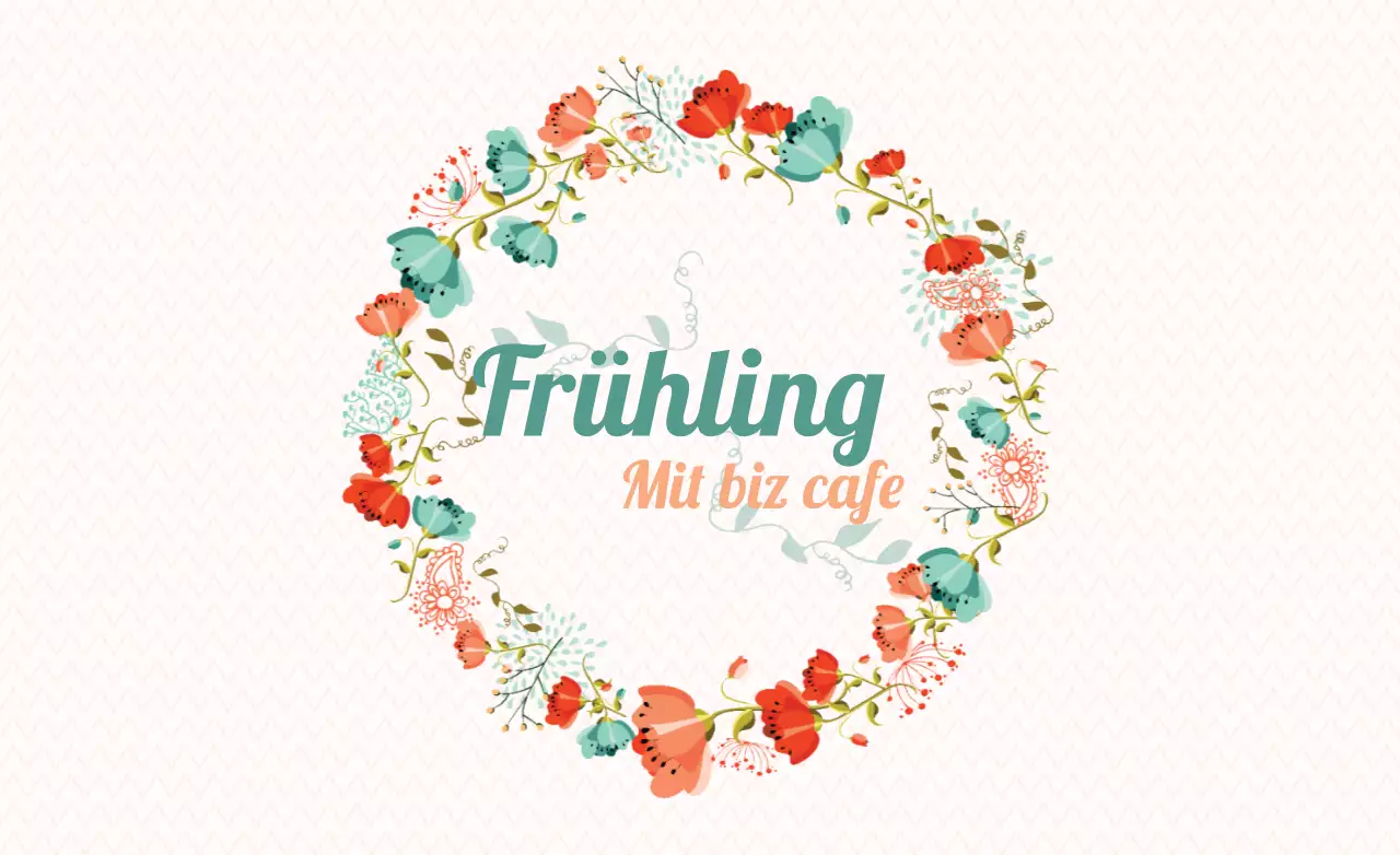 Frühlings-Café