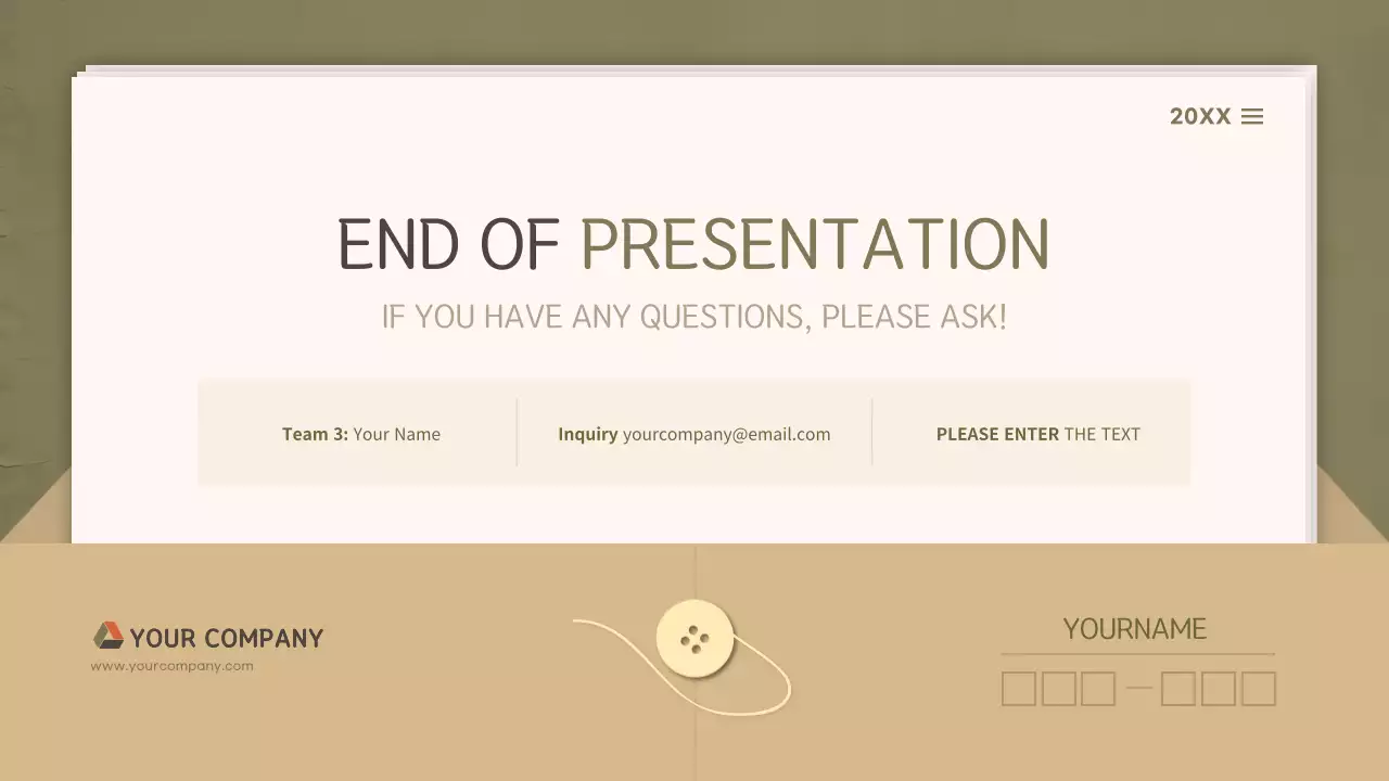 Beige Minimal Template Presentation