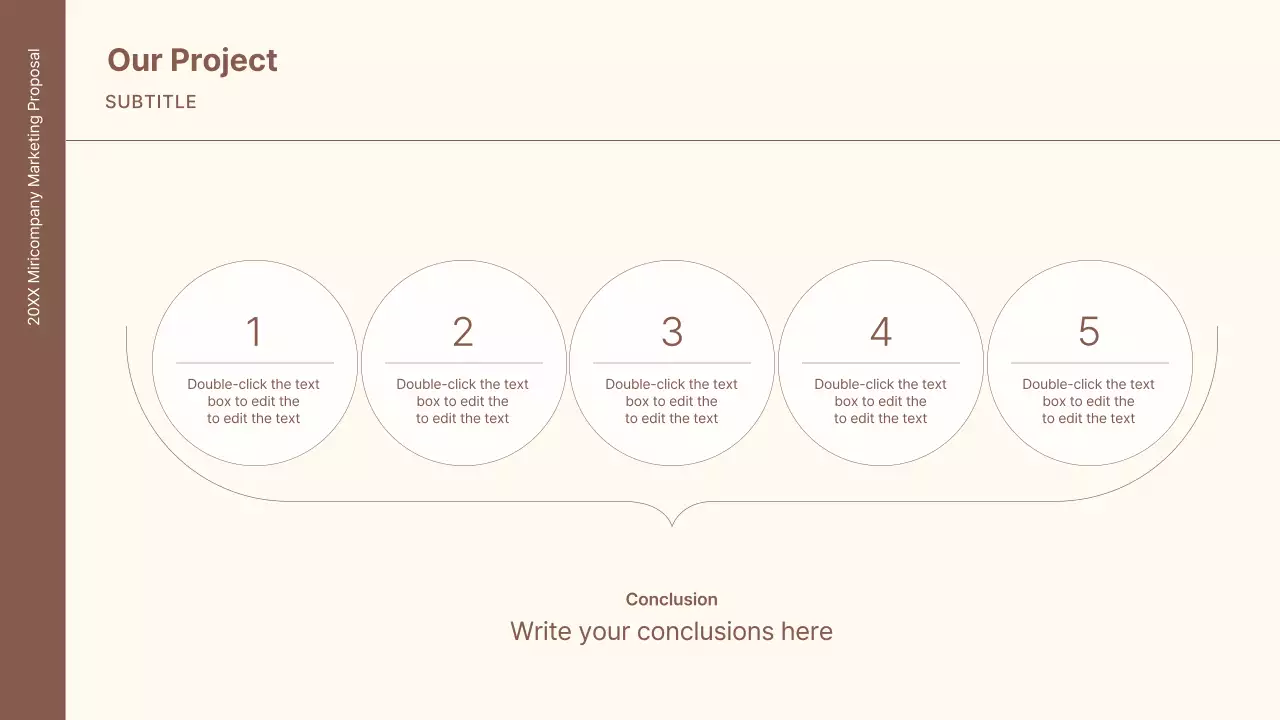 Brown Minimal Marketing Proposal Presentation