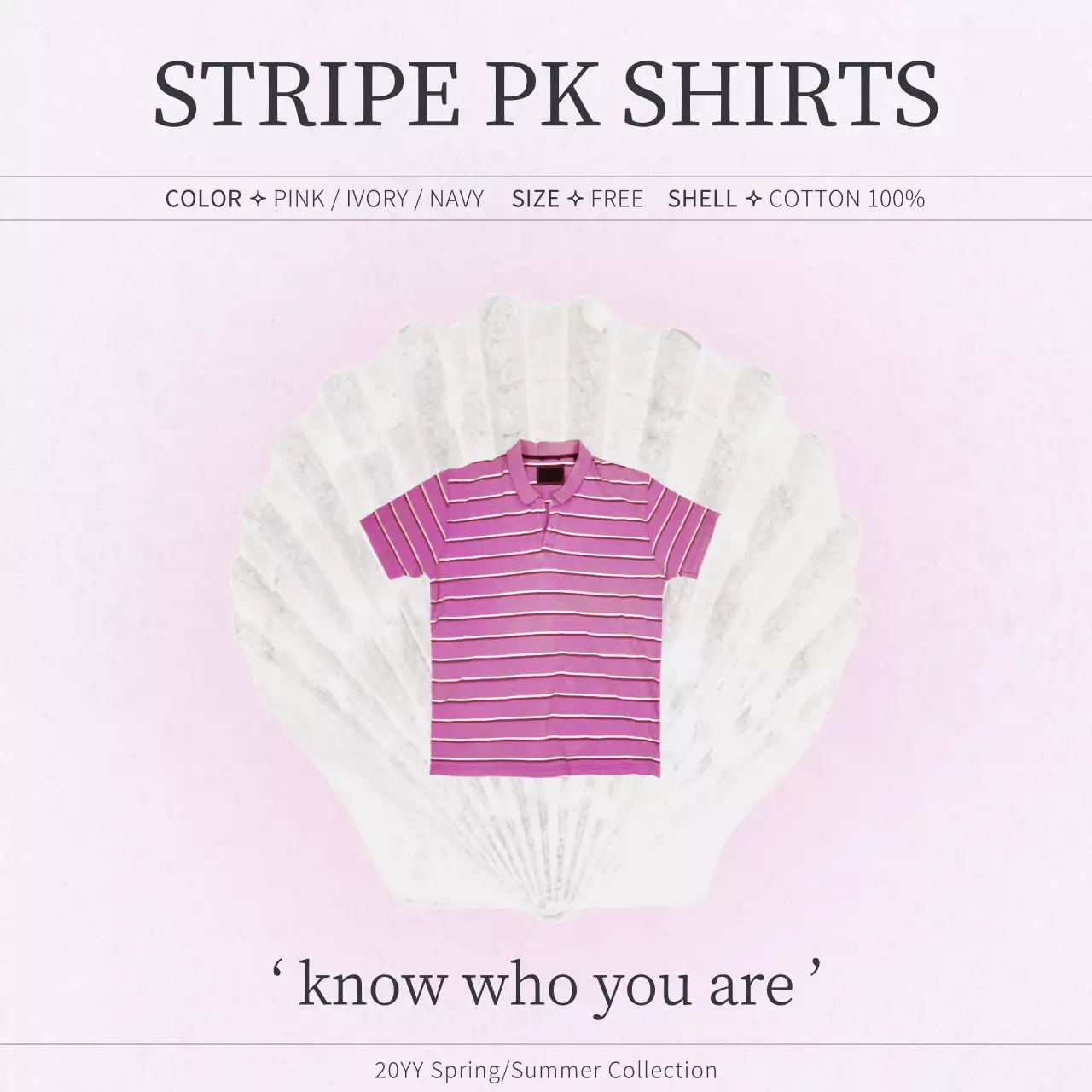 青 モダン ファッション ポスター SNS投稿 正方形