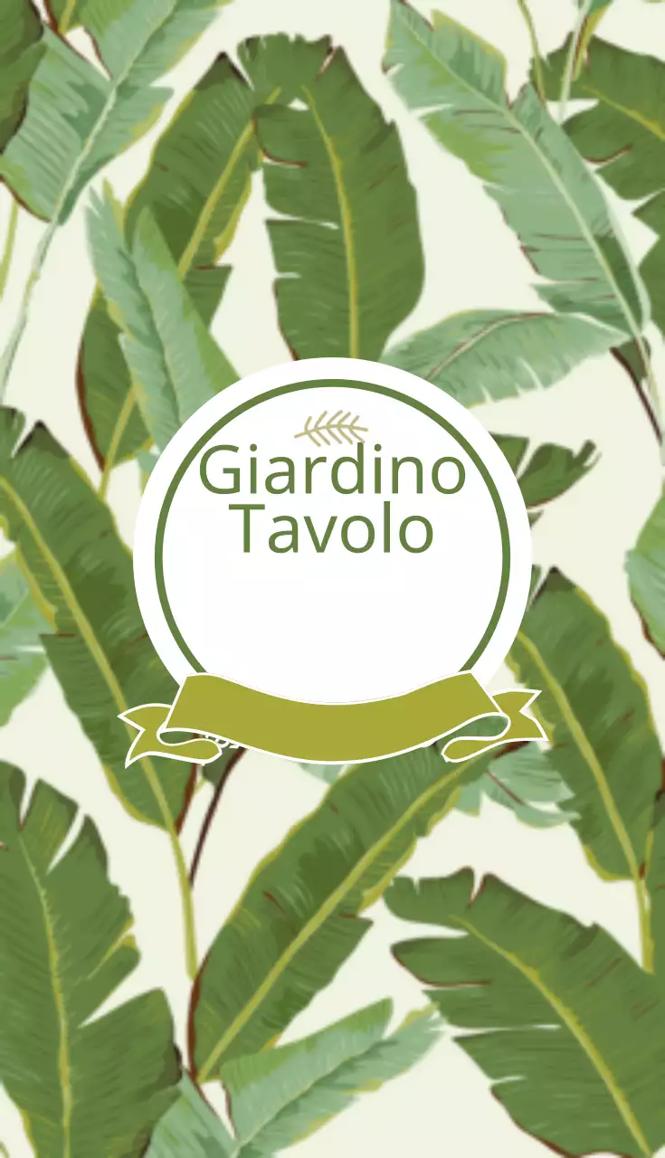Tavolo da giardino