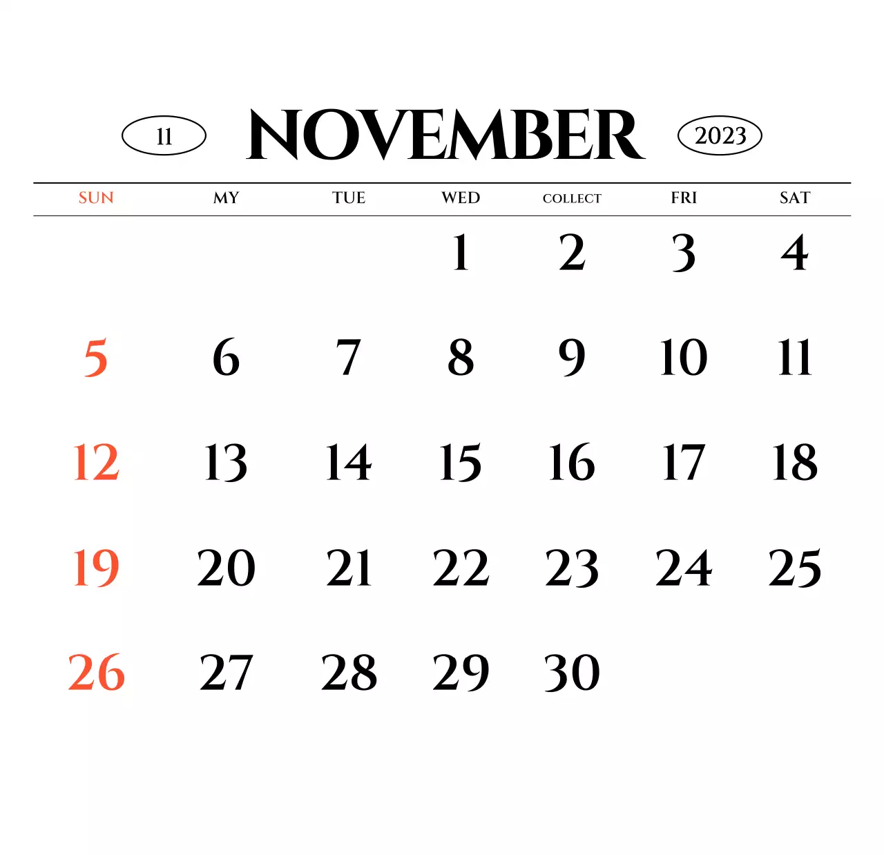 Lịch treo tường phong cách đơn giản với ý tưởng ảnh du lịch đen trắng đầy cảm xúc