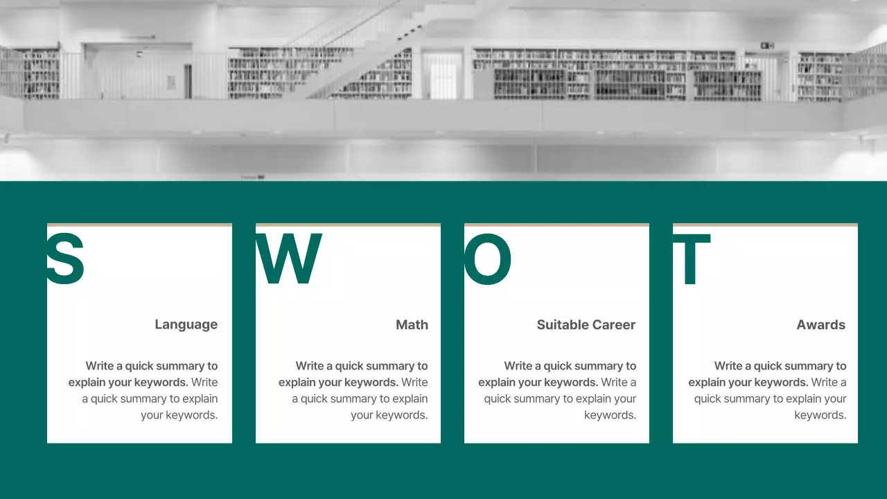 Green Professional Academic Report Presentation