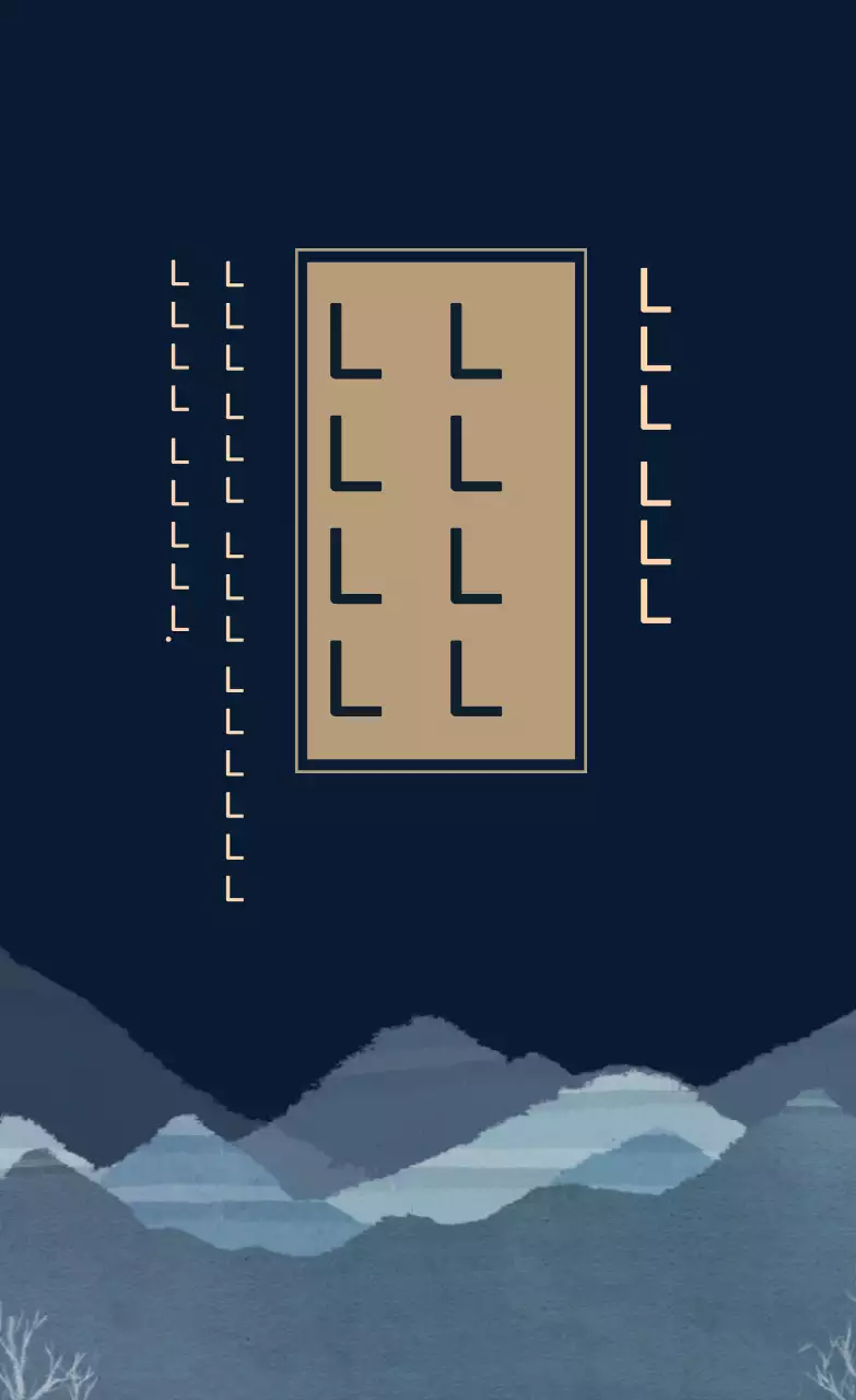 Nhãn bao bì bộ quà tặng bào ngư màu xanh hải quân minh họa