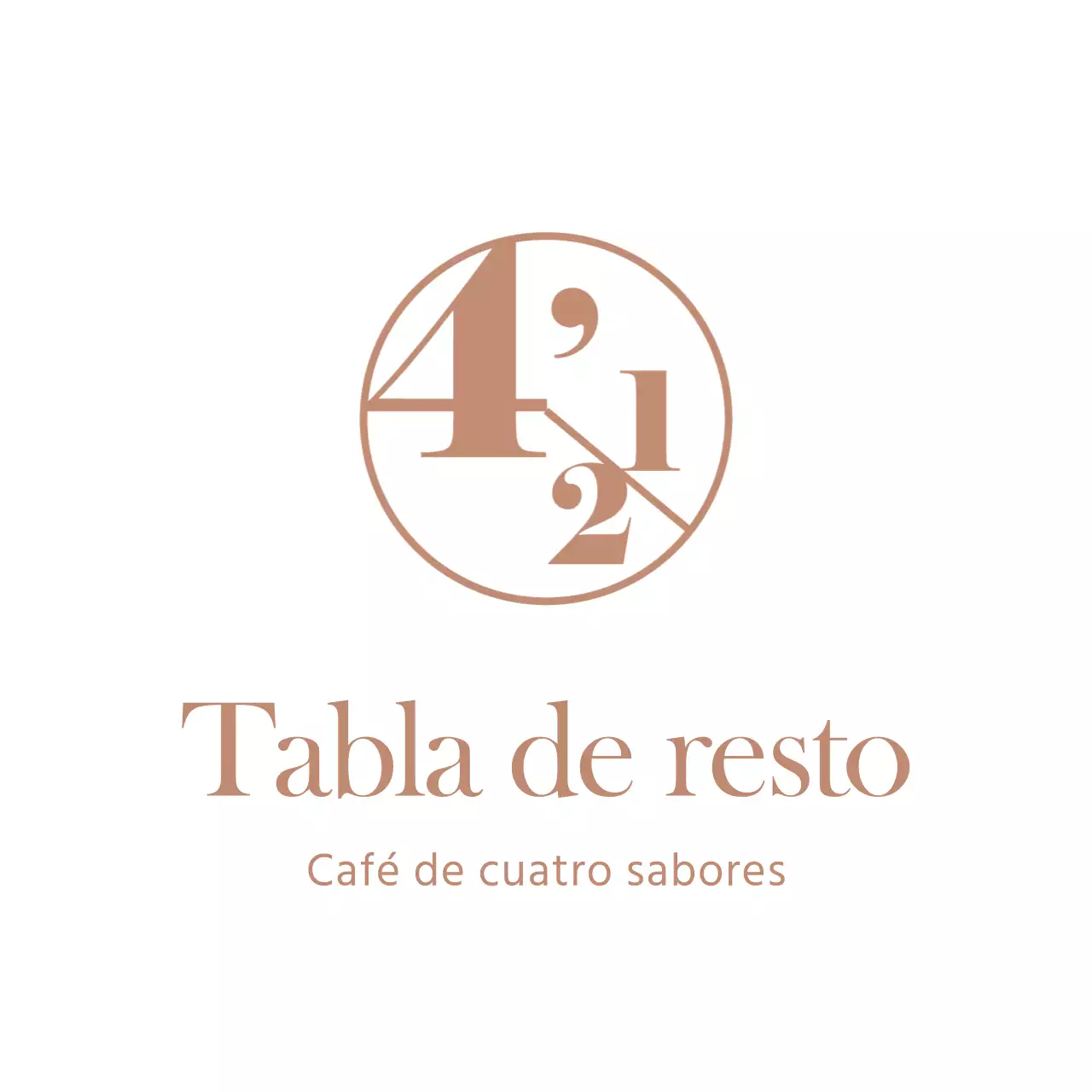 4 cafés y medio