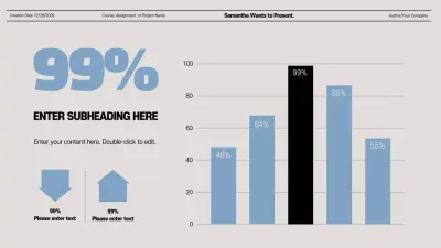 Grey Professional Data Presentation Infographic