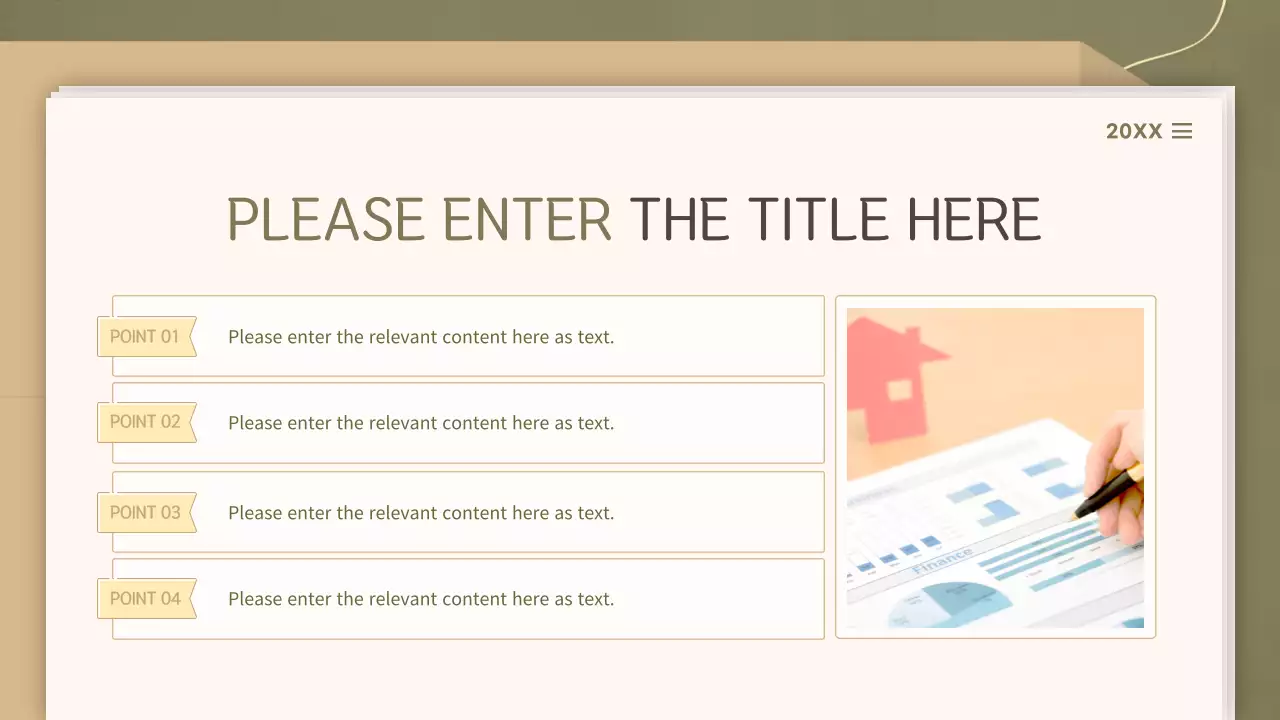 Beige Minimal Template Presentation