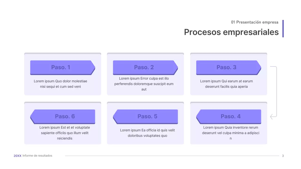 Kit de presentación empresarial tridimensional con concepto de interfaz de usuario en color púrpura