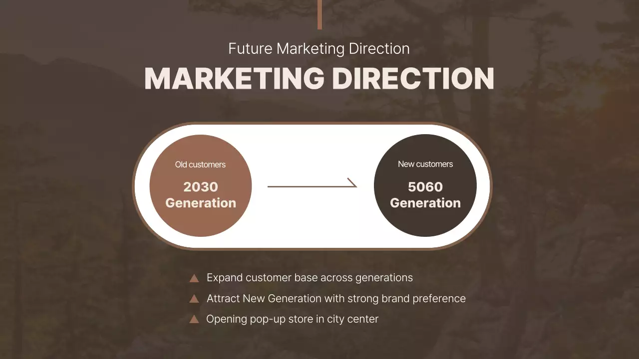 A brown, simple presentation for case study presentations