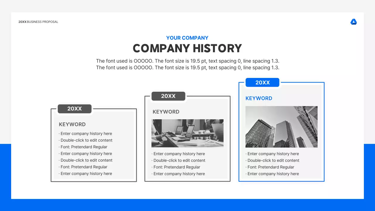 Blue Professional Business Presentation