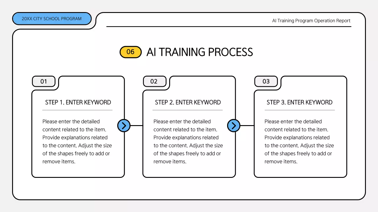 White Modern Ai Report Document Presentation