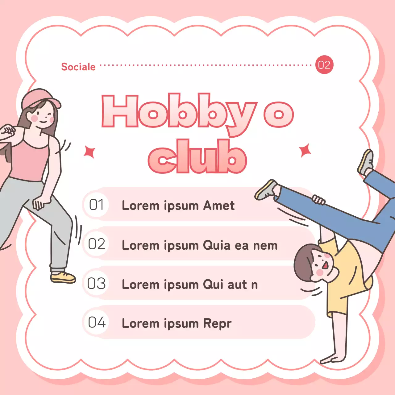 Un modo simpatico, rosa e frizzante per promuovere il tempo libero degli studenti universitari