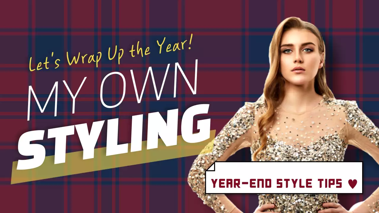 Red Trendy Fashion Promotion YouTube Thumbnail