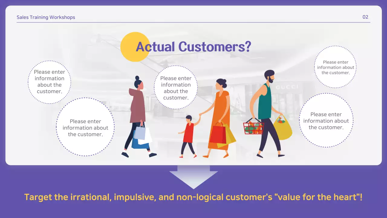 Purple Modern Sales Guide Presentation