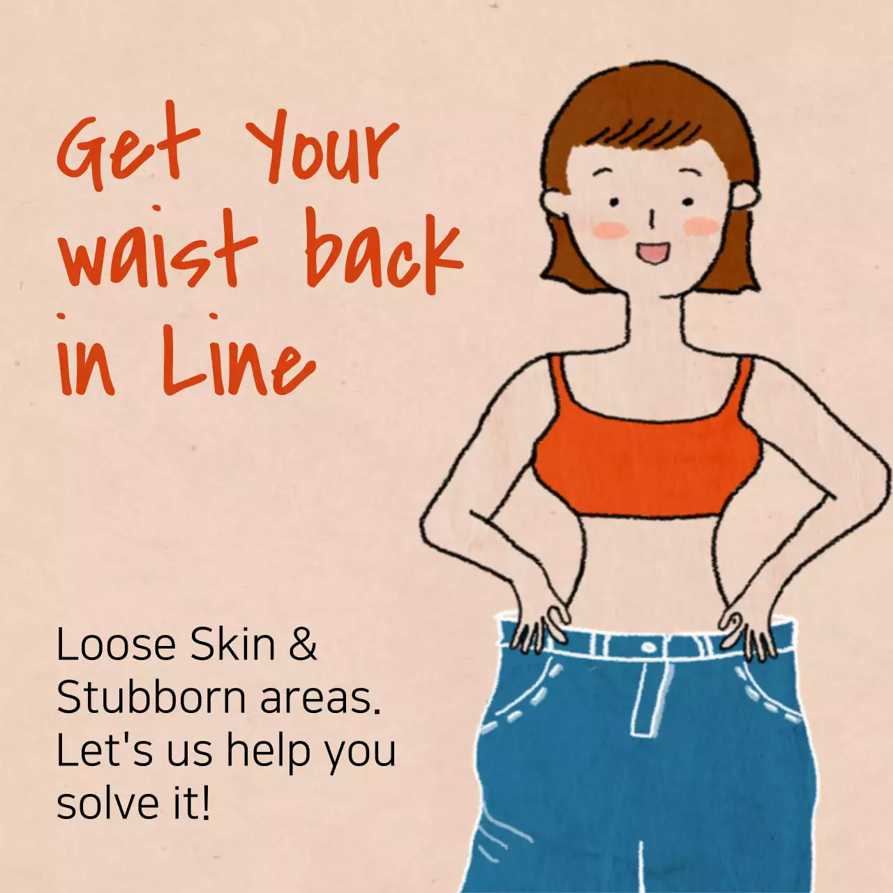 Black Modern Body Promotion Instagram Post