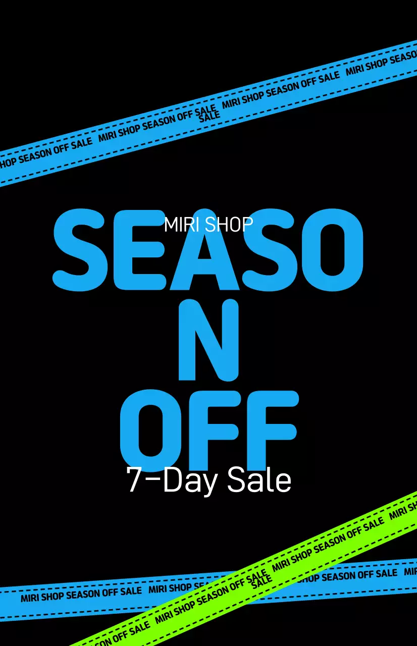 Anúncios de venda de ancas sobre um fundo preto