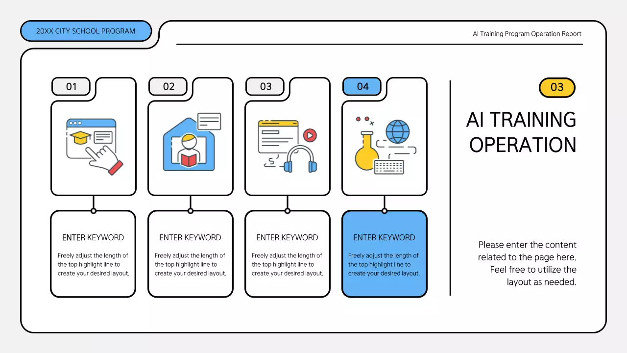 White Modern Ai Report Document Presentation