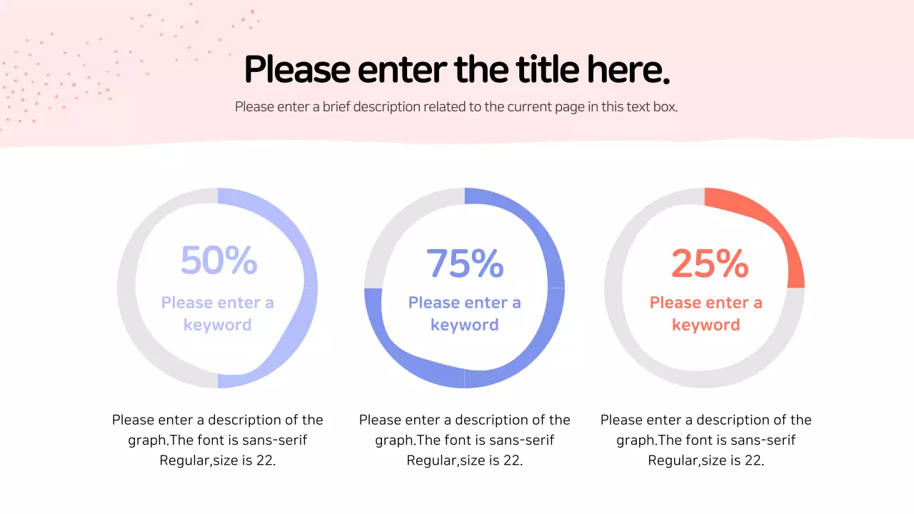 Pink Modern Analytics Report Infographic