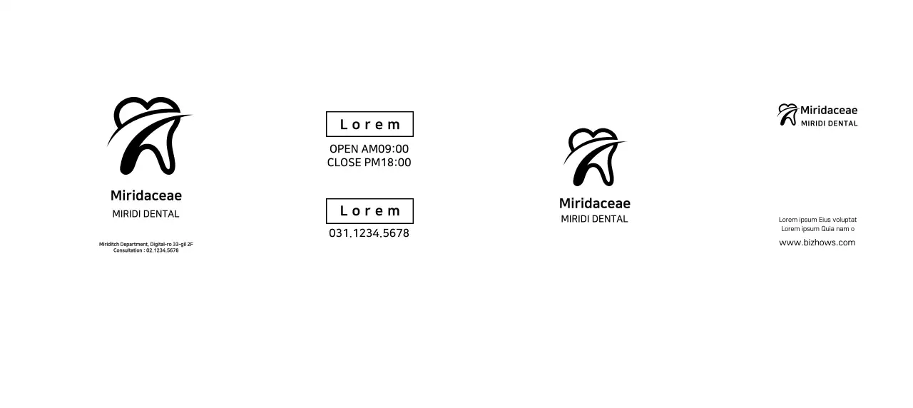 Promote and inform your practice in a clean style