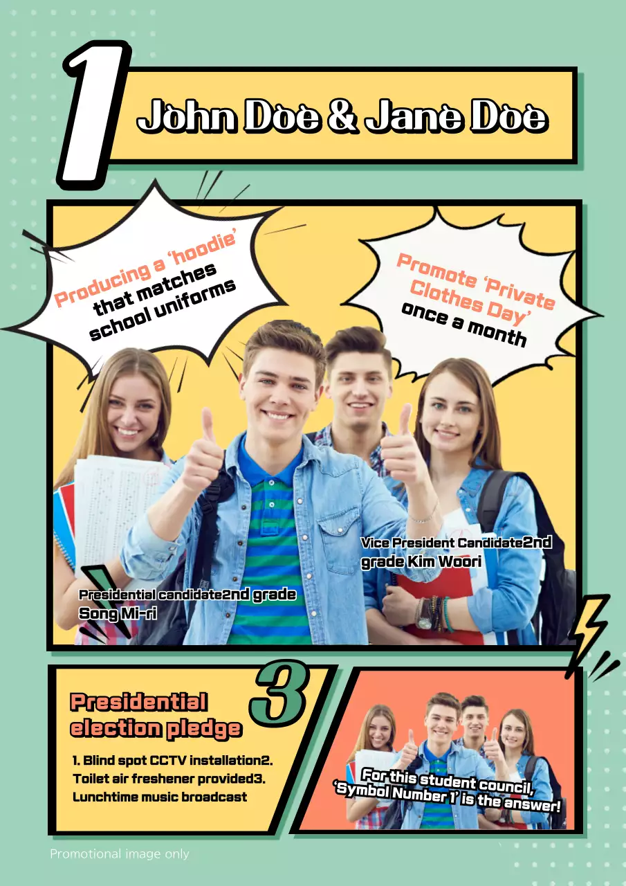 Mint Modern Election Promotion Poster