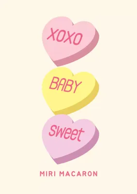 Pastel Cute Candy Invitation Poster