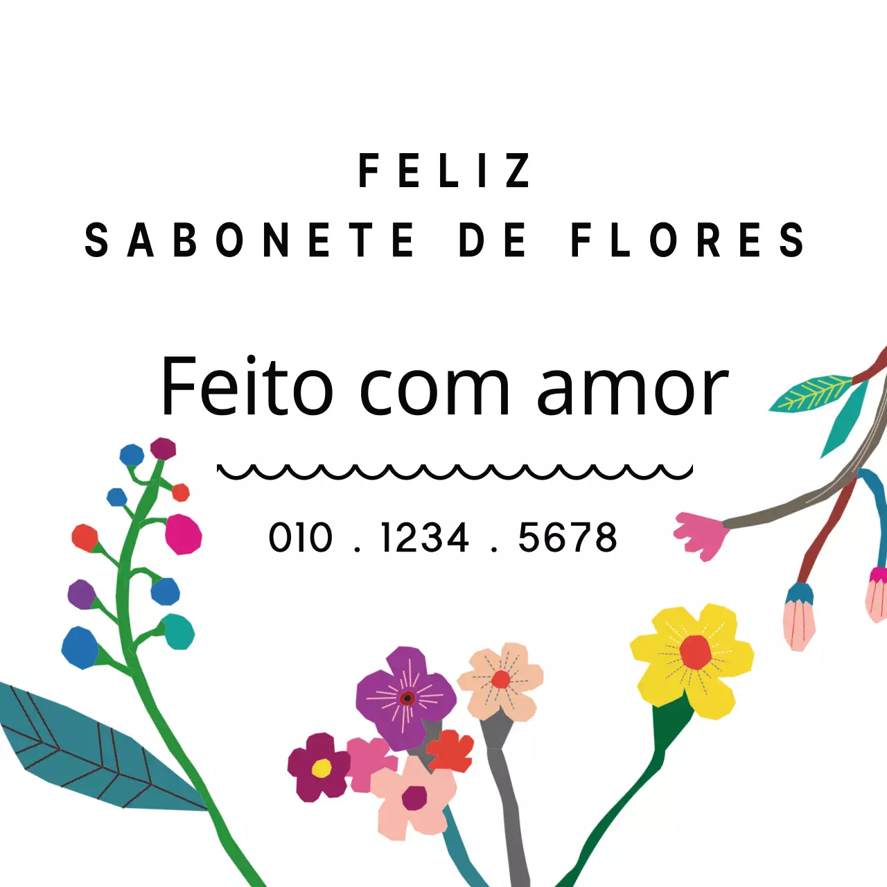 Sabonete de flores