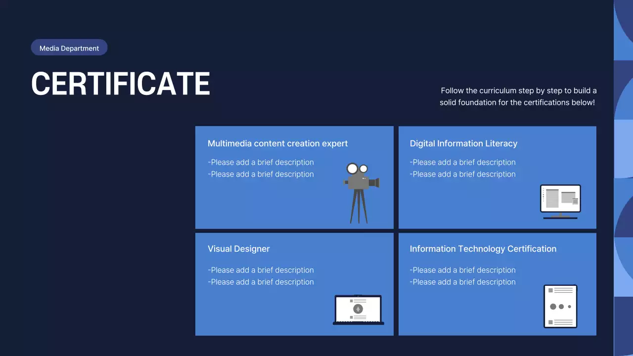 Blue Professional Mentorship Presentation
