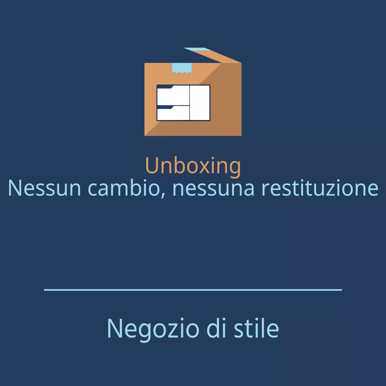 Nessun cambio o restituzione