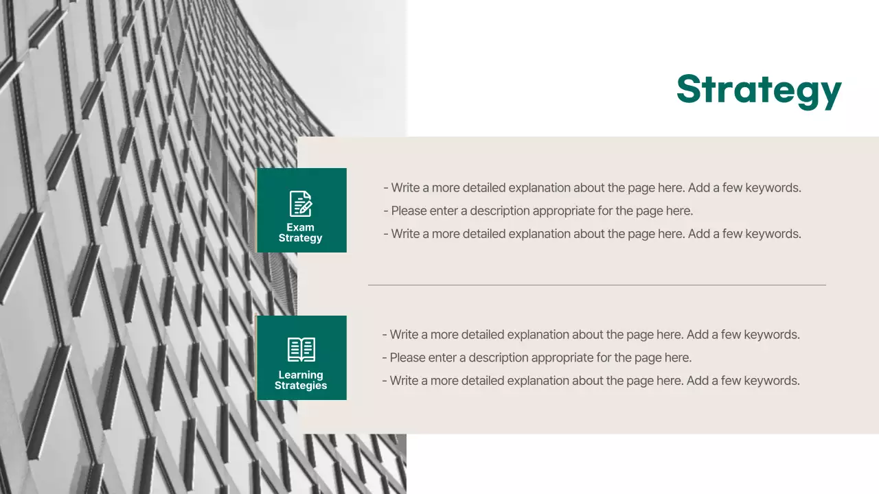 Green Professional Academic Report Presentation