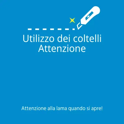 Attenzione ai coltelli