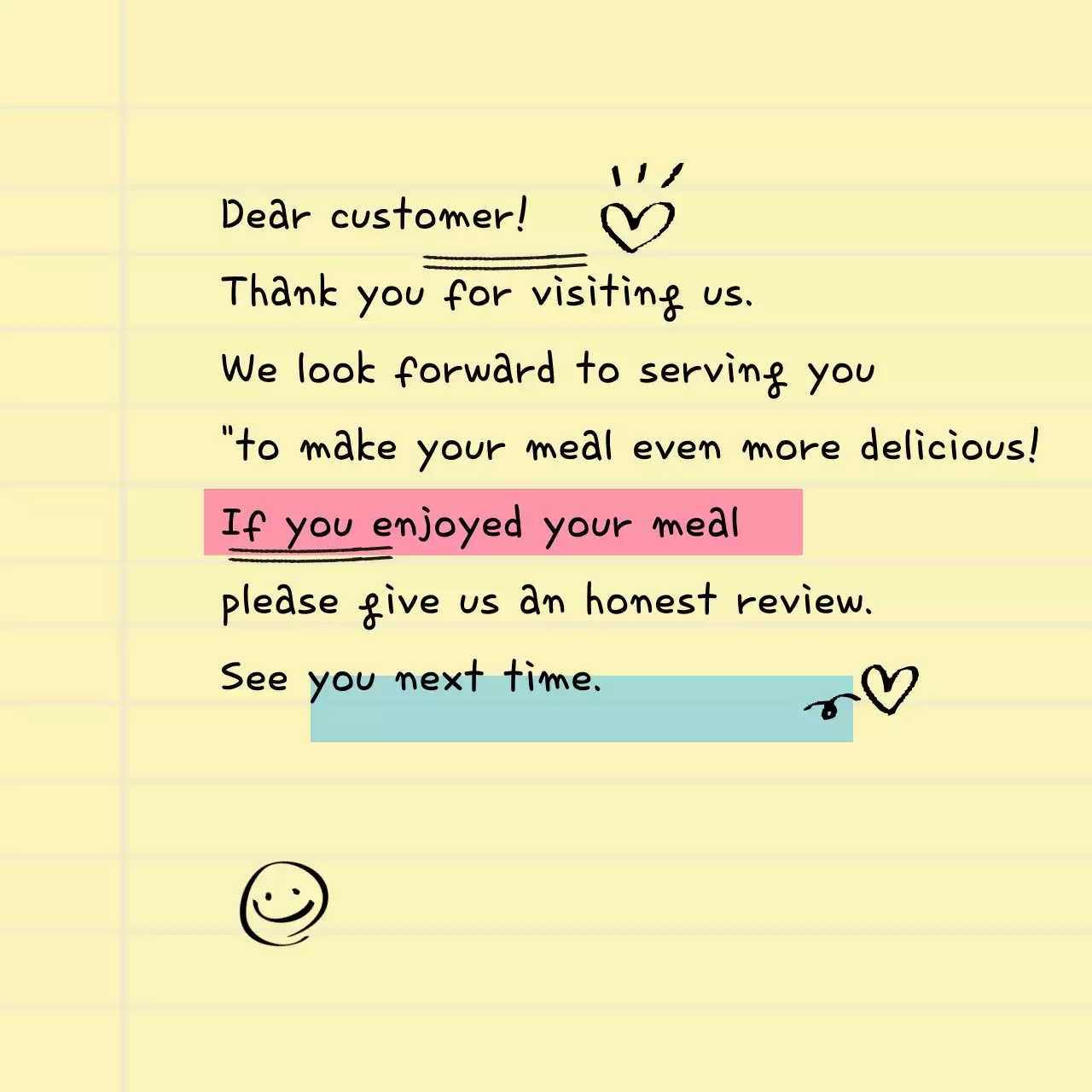 Stiker ucapan terima kasih pengiriman